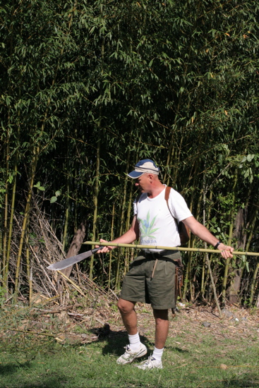 carlos with machette